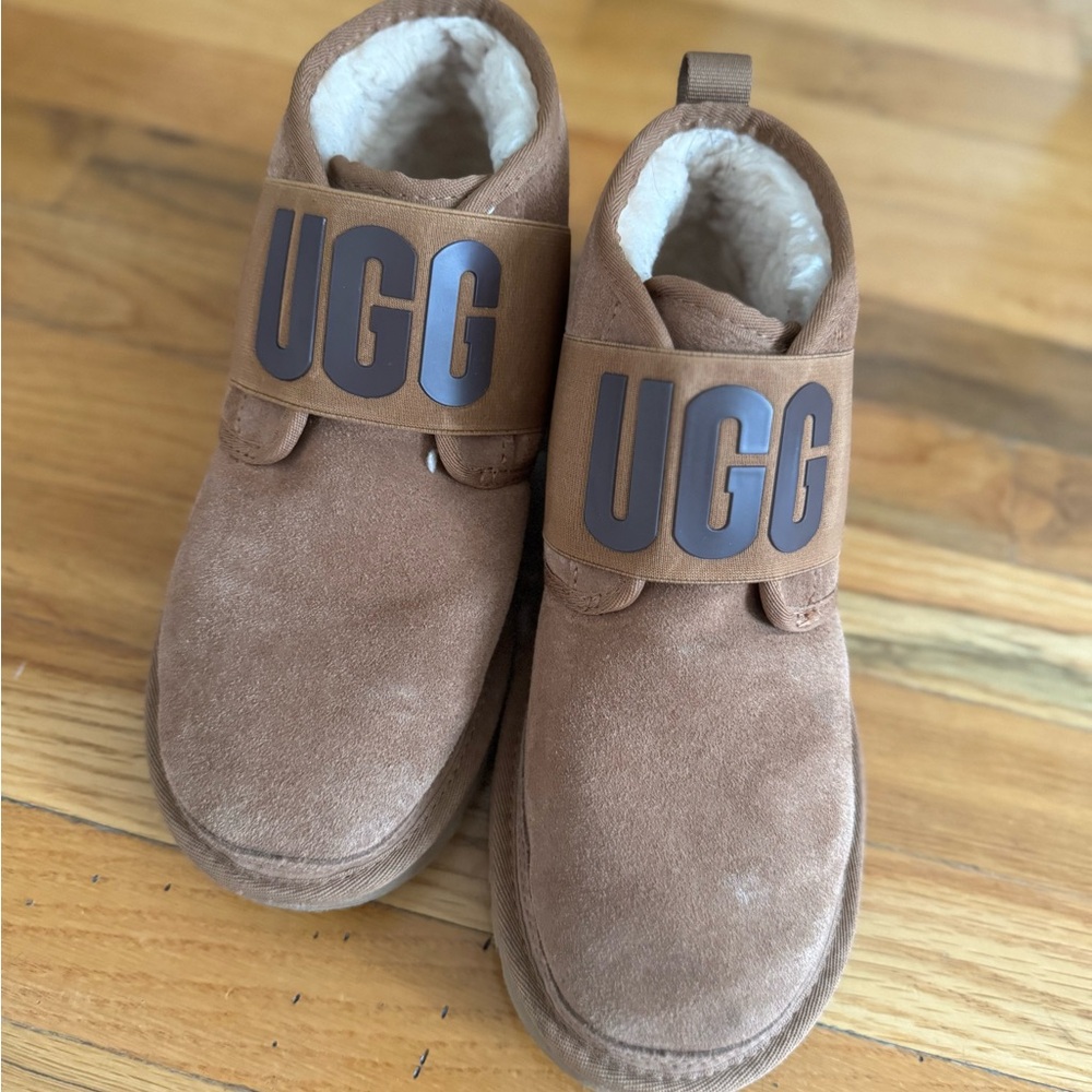 UGG Tan Boots with Shearling Lining